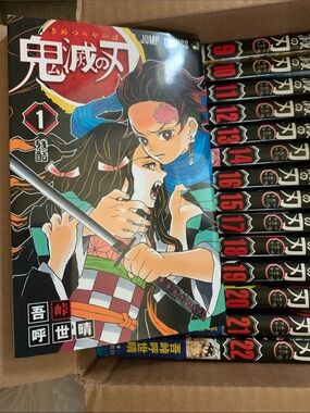 Demon slayer Kimetsuno yaiba comic Japanese manga book